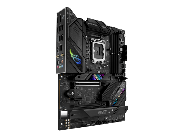 ASUS ROG Strix B760-F Gaming WiFi Intel B760(13th and 12th Gen) LGA 1700 ATX motherboard, 16 + 1 power stages, DDR5 up to 7800 MT/s, PCIe 5.0,...