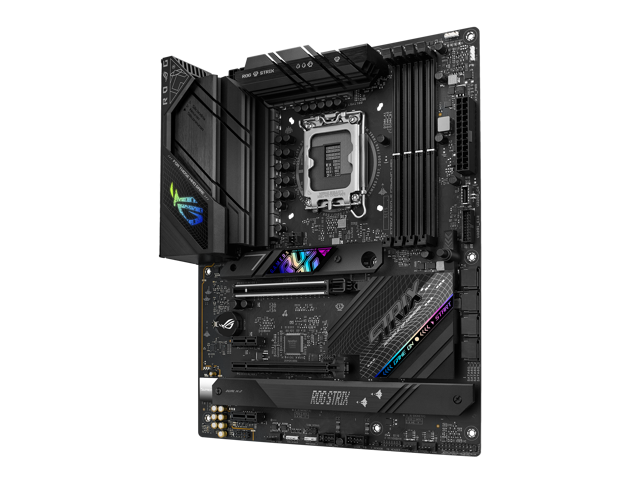ASUS ROG Strix B760-F Gaming WiFi Intel B760(13th and 12th Gen) LGA 1700 ATX motherboard, 16 + 1 power stages, DDR5 up to 7800 MT/s, PCIe 5.0,...