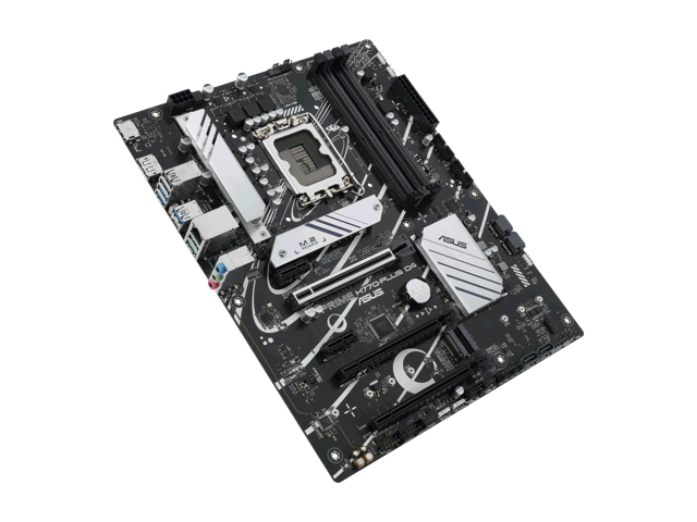 ASUS Prime H770-PLUS D4 Intel H770( 13th and 12th Gen) LGA 1700 ATX motherboard with PCIe 5.0, 3xPCIe 4.0 M.2 slots, DDR4, 2.5Gb LAN, DisplayPort,...
