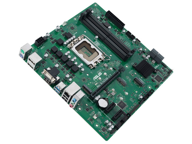 ASUS Pro B760M-CT-CSM Intel socket LGA1700 for 13th & 12th Gen Intel processors mATX commercial motherboard,DDR5,PCIe 4.0,two M.2 PCIe 4.0 slots,...