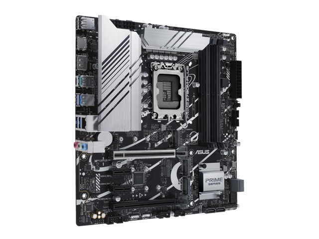 ASUS Prime Z790M-Plus LGA 1700(Intel 14th & 13th & 12th Gen) microATX motherboard (PCIe 5.0, 3xM.2 slots, 10+1 DrMOS, DDR5,1 Gb LAN, DP, USB 3.2...