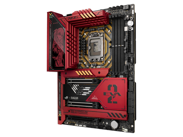 ASUS ROG MAXIMUS Z790 HERO EVA-02 EDITION LGA 1700 (Intel 13th &12th Gen) ATX Gaming motherboard (DDR5, 5x M.2 slots, PCIe 5.0 NVMe SSD slot on...
