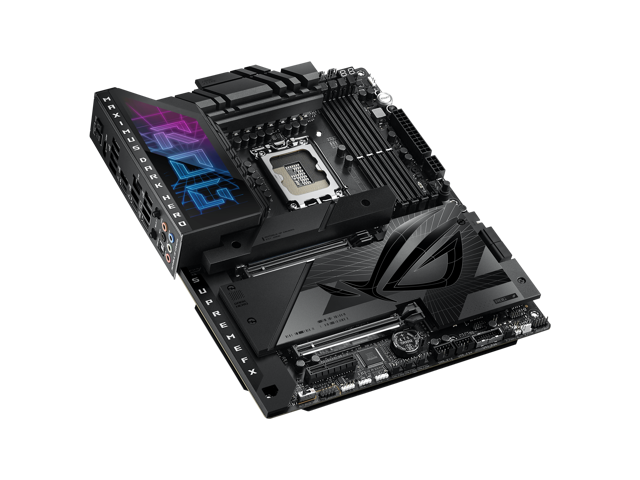 ASUS ROG Maximus Z790 Dark Hero (WiFi 7) LGA 1700(14th,13th,12th Gen) DDR5 ATX gaming motherboard(PCIe 5.0x16 with Q release, five M.2 slots,20+1+2...