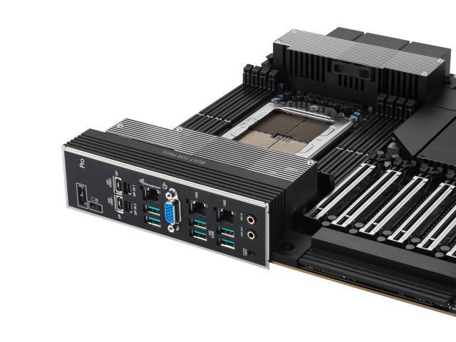 ASUS Pro WS WRX90E-SAGE SE EEB Workstation motherboard, AMD Ryzen Threadripper PRO 7000 WX-Series Processors, ECC R-DIMM DDR5, 32...
