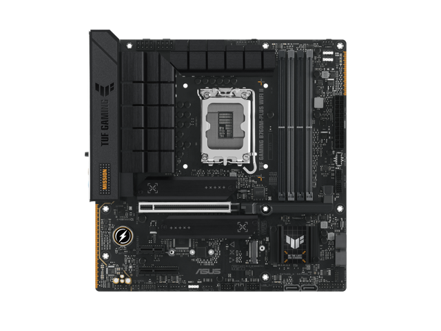 TUF GAMING B760M-PLUS WIFI II Intel B760 LGA 1700 mATX motherboard with PCIe 5.0, three 4.0 M.2 slots, DDR5, WiFi 6E With Q-Antenna, Realtek 2.5Gb...