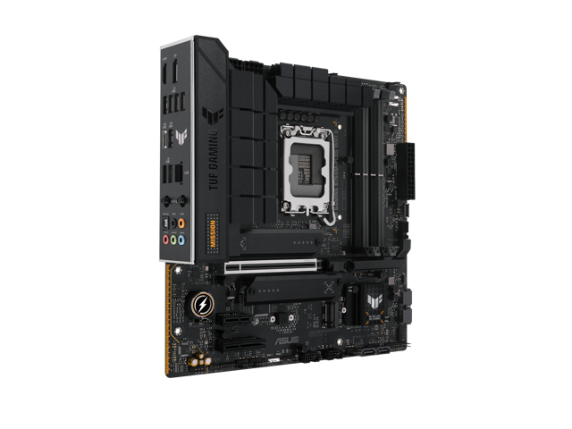 TUF GAMING B760M-PLUS WIFI II Intel B760 LGA 1700 mATX motherboard with PCIe 5.0, three 4.0 M.2 slots, DDR5, WiFi 6E With Q-Antenna, Realtek 2.5Gb...