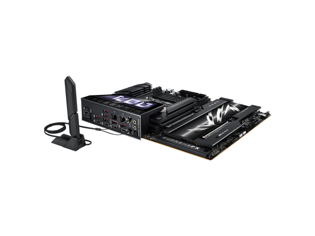 ASUS - ROG CROSSHAIR X870E HERO (Socket AM5) AMD X870 ATX DDR5 Wi-Fi 7 Motherboard - Black - image 10