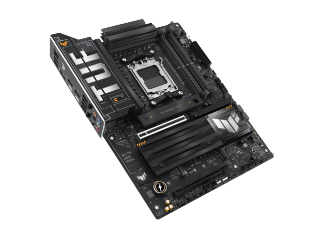 ASUS - TUF GAMING X870-PLUS WIFI (Socket AM5) AMD X870 ATX DDR5 Wi-Fi 7 Motherboard - Black - image 9