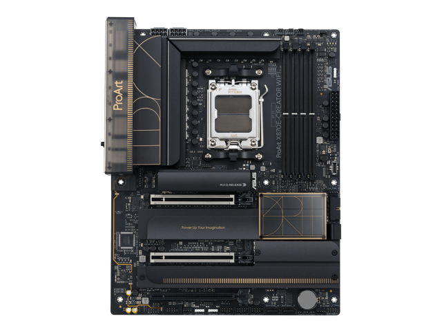 Open Box - ASUS ProArt X870E-CREATOR WIFI AMD AM5 X870E ATX Motherboard PCIe 5.0 x16 slots with full support for next-gen GPUs, 16+2+2 power...