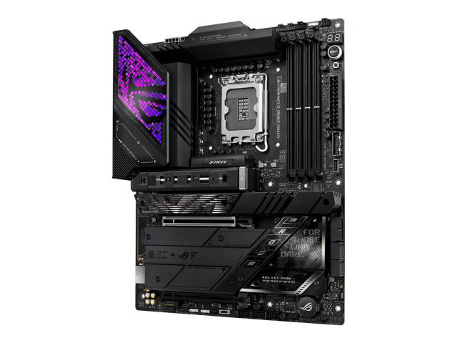 ASUS - ROG STRIX Z890-E GAMING WIFI (Socket LGA 1851) Intel Z890 ATX DDR5 Wi-Fi 7 Motherboard - Black - image 4
