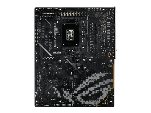 ASUS - ROG STRIX Z890-E GAMING WIFI (Socket LGA 1851) Intel Z890 ATX DDR5 Wi-Fi 7 Motherboard - Black - image 6