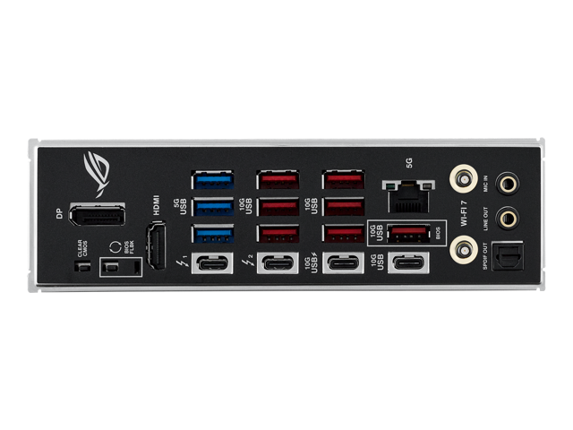 ASUS - ROG STRIX Z890-E GAMING WIFI (Socket LGA 1851) Intel Z890 ATX DDR5 Wi-Fi 7 Motherboard - Black - image 8