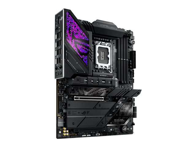ASUS - ROG STRIX Z890-E GAMING WIFI (Socket LGA 1851) Intel Z890 ATX DDR5 Wi-Fi 7 Motherboard - Black - image 9