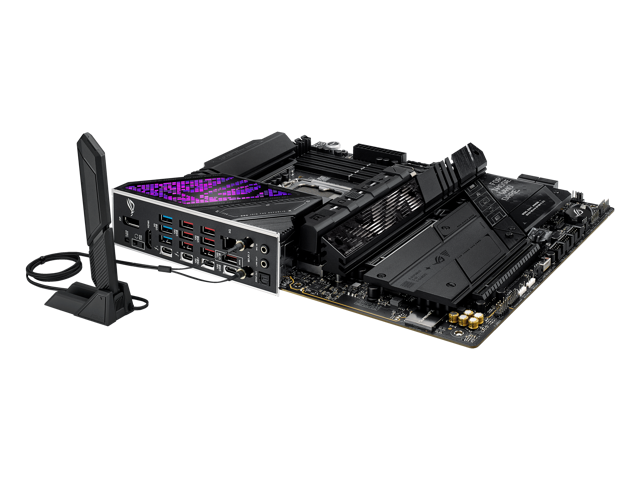 ASUS - ROG STRIX Z890-E GAMING WIFI (Socket LGA 1851) Intel Z890 ATX DDR5 Wi-Fi 7 Motherboard - Black - image 11