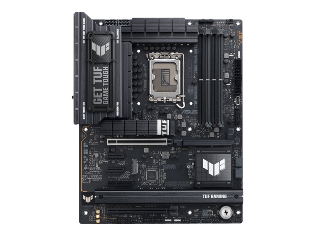 ASUS - TUF GAMING Z890-PLUS WIFI (Socket LGA 1851) Intel Z890 ATX DDR5 Wi-Fi 7 Motherboard - Black - image 2