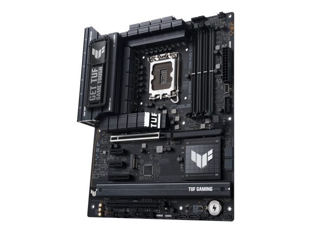 ASUS - TUF GAMING Z890-PLUS WIFI (Socket LGA 1851) Intel Z890 ATX DDR5 Wi-Fi 7 Motherboard - Black - image 4