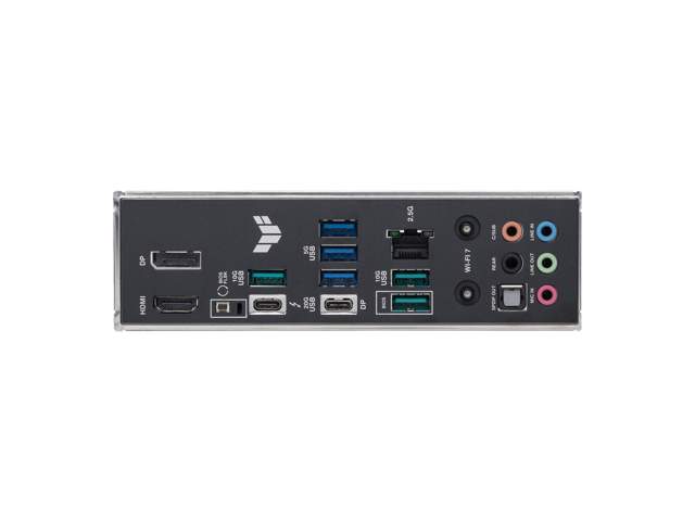 ASUS - TUF GAMING Z890-PLUS WIFI (Socket LGA 1851) Intel Z890 ATX DDR5 Wi-Fi 7 Motherboard - Black - image 6