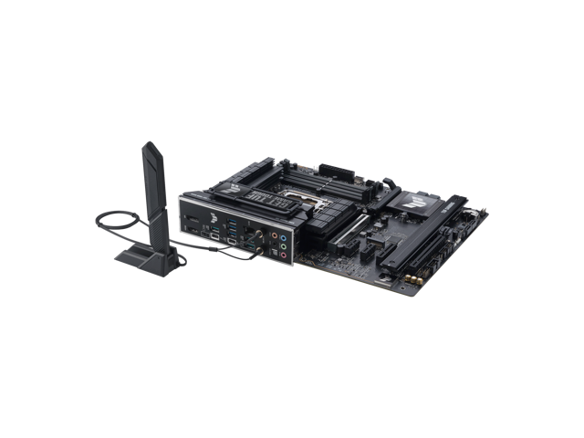 ASUS - TUF GAMING Z890-PLUS WIFI (Socket LGA 1851) Intel Z890 ATX DDR5 Wi-Fi 7 Motherboard - Black - image 7