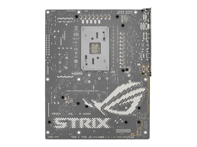 ASUS - ROG STRIX B850-A GAMING WIFI (Socket AM5) AMD B850 ATX DDR5 Wi-Fi 7 Motherboard - White - image 7