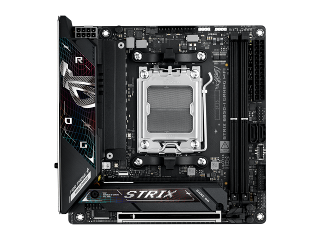 ASUS ROG STRIX B850-I GAMING WIFI AMD AM5 B850 Mini-ITX mITX motherboard 10+2+1 stages, DDR5, 2.5G LAN, WiFi 7, 2x M.2, PCIe 5.0 x16, USB 20Gbps...