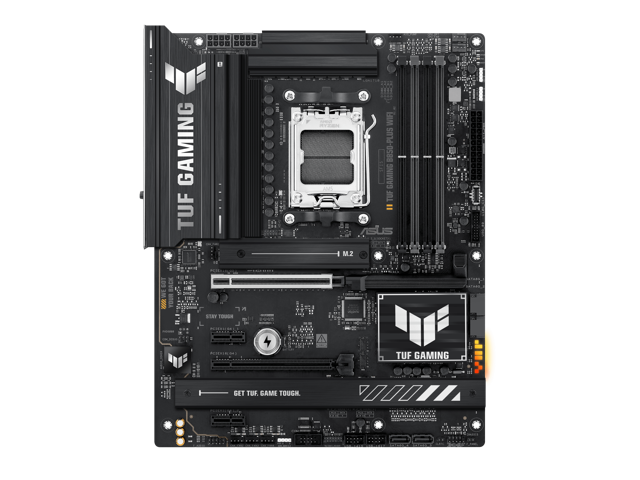 Open Box - ASUS TUF GAMING B850-PLUS WIFI AMD AM5 B850 ATX motherboard, 14+2+1 80A stages, AI Ready, DDR5, PCIe 5.0, 3x M.2, Wi-Fi 7, 2.5Gb LAN,...