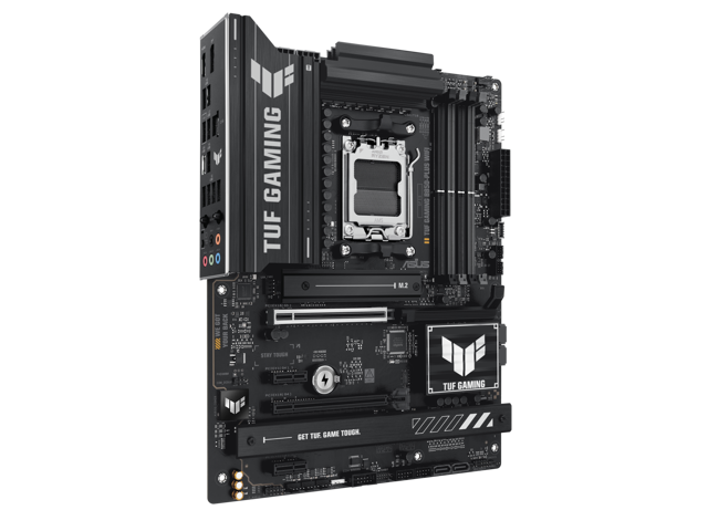 Open Box - ASUS TUF GAMING B850-PLUS WIFI AMD AM5 B850 ATX motherboard, 14+2+1 80A stages, AI Ready, DDR5, PCIe 5.0, 3x M.2, Wi-Fi 7, 2.5Gb LAN,...