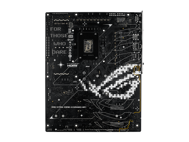 ASUS - ROG STRIX Z890-H (Socket LGA 1851) Intel Z890 ATX DDR5 Wi-Fi 7 BE Motherboard - Black - image 5