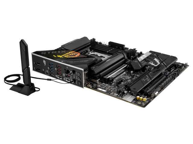 ASUS - ROG STRIX Z890-H (Socket LGA 1851) Intel Z890 ATX DDR5 Wi-Fi 7 BE Motherboard - Black - image 7