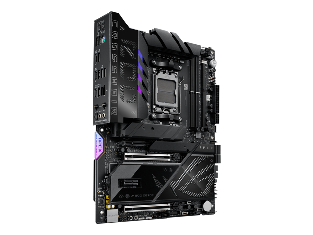Open Box - ASUS ROG CROSSHAIR X870E APEX AMD X870E AM5 ATX motherboard, Advanced AI PC-ready, 18+2+2 stages, DDR5, ROG Memory Fan, ROG DIMM.2 Card,...