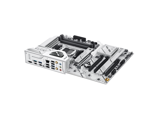 ASUS - X870 AYW GAMING (Socket AM5) AMD X870 ATX DDR5 Wi-Fi 6 AX Motherboard - White - image 11
