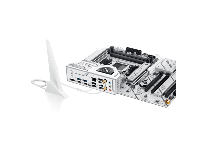 ASUS - X870 AYW GAMING (Socket AM5) AMD X870 ATX DDR5 Wi-Fi 6 AX Motherboard - White - image 12