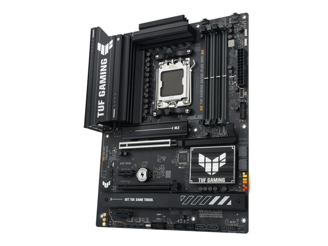 ASUS - TUF GAMING B650E-PLUS WIFI (Socket AM5) AMD B650 ATX DDR5 Wi-Fi 7 Motherboard - Black - image 7