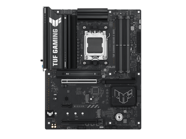 ASUS TUF GAMING B650E-E WIFI AMD AM5 B650 ATX motherboard, 8+2+1 80A DrMOS stage, DDR5, PCIe 5.0 Ready, 3x M.2, Wi-Fi 6E, 2.5 Gb LAN, DisplayPort,...