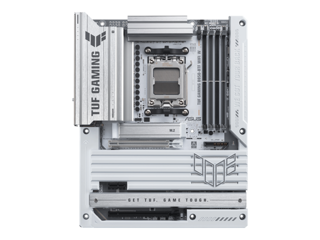 ASUS TUF GAMING B850-BTF WIFI W AMD B850 ATX motherboard, hidden-connector design, 14+2+1 80A DrMOS power stages, DDR5, PCIe 5.0 Ready, 3x M.2,...