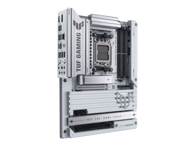ASUS TUF GAMING B850-BTF WIFI W AMD B850 ATX motherboard, hidden-connector design, 14+2+1 80A DrMOS power stages, DDR5, PCIe 5.0 Ready, 3x M.2,...