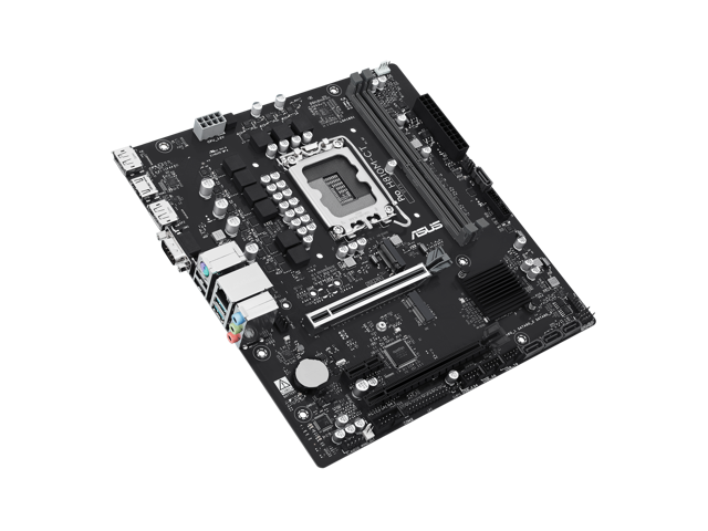 ASUS PRO H810M-CT-CSM Micro-ATX Intel H810 Business Motherboard, Intel Core Ultra Processors (Series 2) Ready, DDR5, M.2, HDMI with Enhanced...