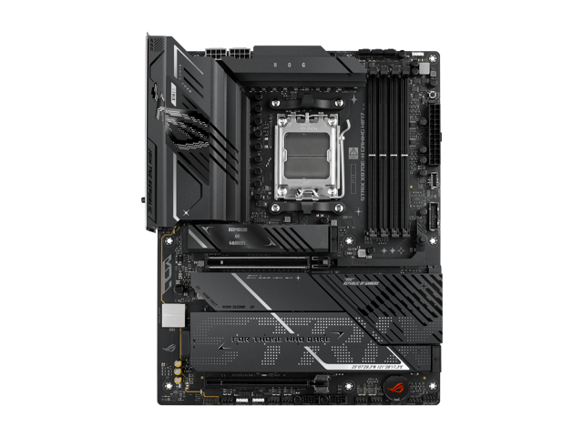 ASUS - ROG STRIX X870E-H (Socket AM5) AMD X870 ATX DDR5 Wi-Fi 7 BE Motherboard - Black - image 3