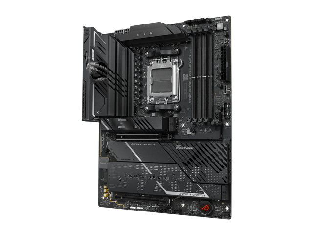 ASUS - ROG STRIX X870E-H (Socket AM5) AMD X870 ATX DDR5 Wi-Fi 7 BE Motherboard - Black - image 5
