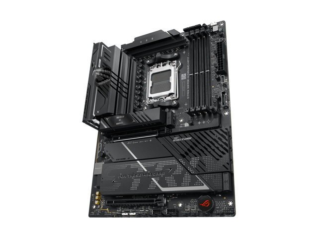 ASUS - ROG STRIX X870E-H (Socket AM5) AMD X870 ATX DDR5 Wi-Fi 7 BE Motherboard - Black - image 7