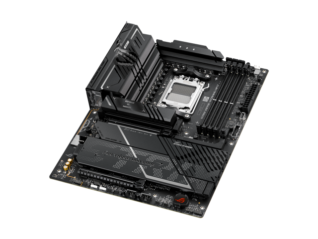 ASUS - ROG STRIX X870E-H (Socket AM5) AMD X870 ATX DDR5 Wi-Fi 7 BE Motherboard - Black - image 8