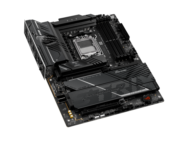 ASUS - ROG STRIX X870E-H (Socket AM5) AMD X870 ATX DDR5 Wi-Fi 7 BE Motherboard - Black - image 9
