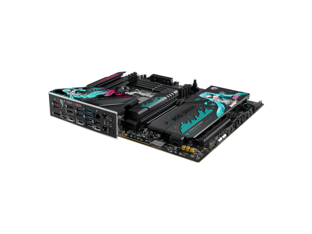 ASUS - ROG STRIX X870E-H (Socket AM5) AMD X870E ATX DDR5 Wi-Fi 7 Motherboard - HATSUNE MIKU EDITION - image 7
