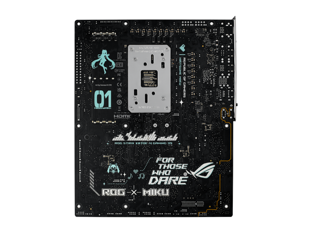 ASUS - ROG STRIX X870E-H (Socket AM5) AMD X870E ATX DDR5 Wi-Fi 7 Motherboard - HATSUNE MIKU EDITION - image 9