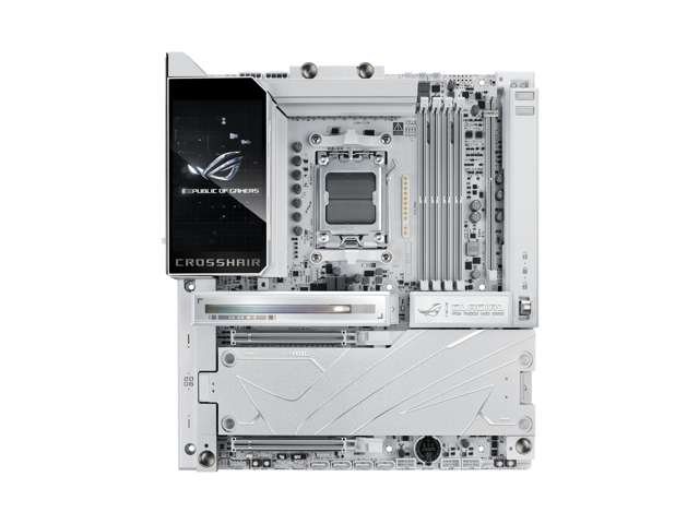 ASUS Republic of Gamers Crosshair X870E Glacial AM5 E-ATX Motherboard - image 3