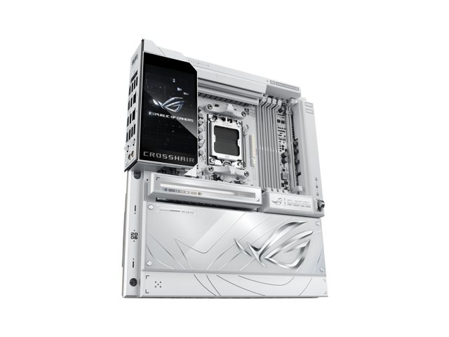 ASUS Republic of Gamers Crosshair X870E Glacial AM5 E-ATX Motherboard - image 4