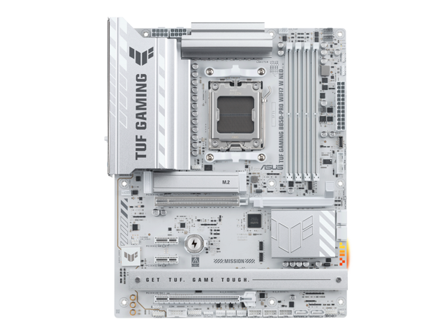 ASUS TUF GAMING B850-PRO WIFI7 W NEO AMD ATX motherboard, 14+2+1 power stages, DDR5 with AEMP, three M.2 slots, PCIe 5.0 for next-gen GPUs, 2.5Gb...