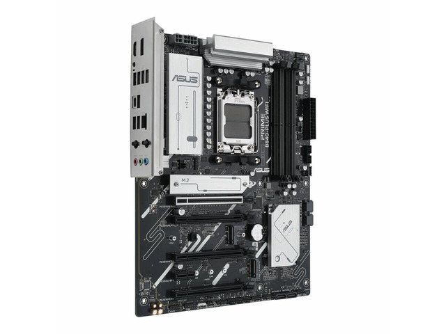 Asus Prime B840-PLUS WIFI-CSM Gaming Desktop Motherboard - AMD B840 Chipset - Socket AM5 - ATX - Ryzen 9, Ryzen 7 Processor Supported - 192 GB...