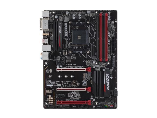 GIGABYTE GA-AB350-GAMING 3 (rev. 1.0) AM4 ATX AMD Motherboard