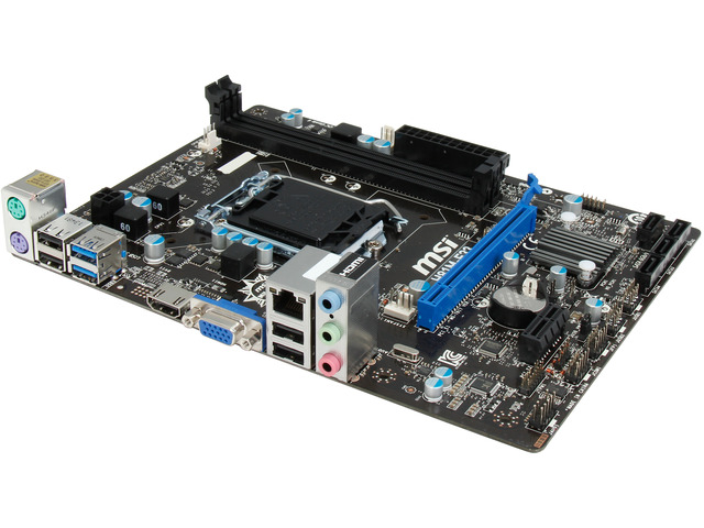 MSI H81M-E33 LGA 1150 Micro ATX Intel Motherboard