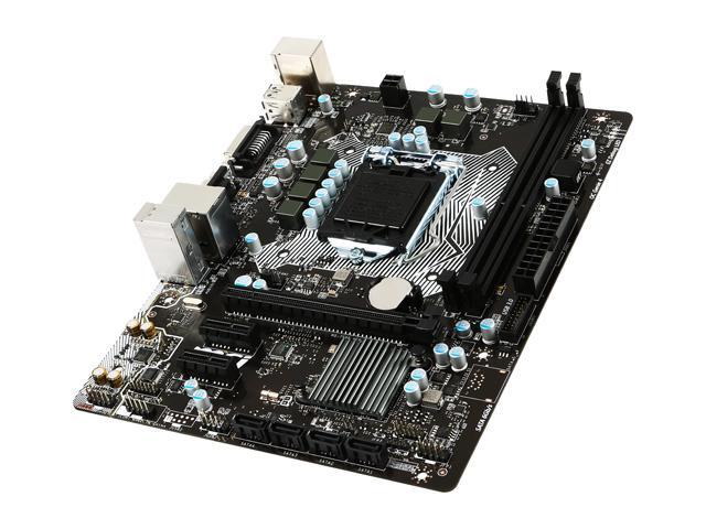 MSI H110M Pro-VD LGA 1151 Micro ATX Intel Motherboard